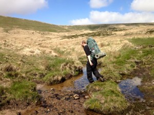 River hopping on Dartmoor