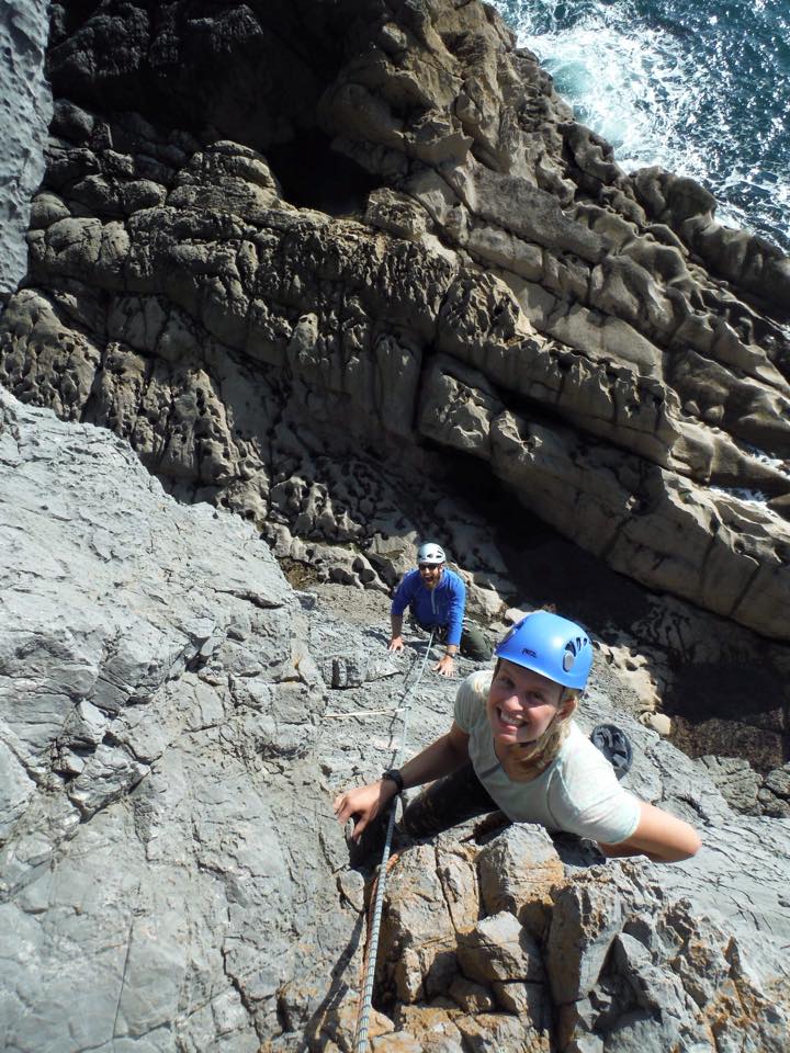 Guided Climbing day Pembrokeshire