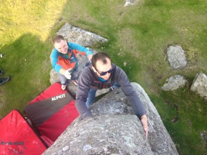 After work Bouldering at Bone Hill