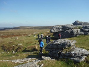 Walking with the Prince's Trust on Dartmoor