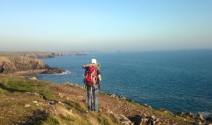 Looking out over the St David's area Southern Bays...