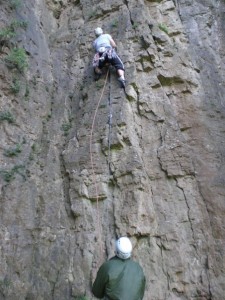 Some great Limestone for climbing in the Wye Valley!