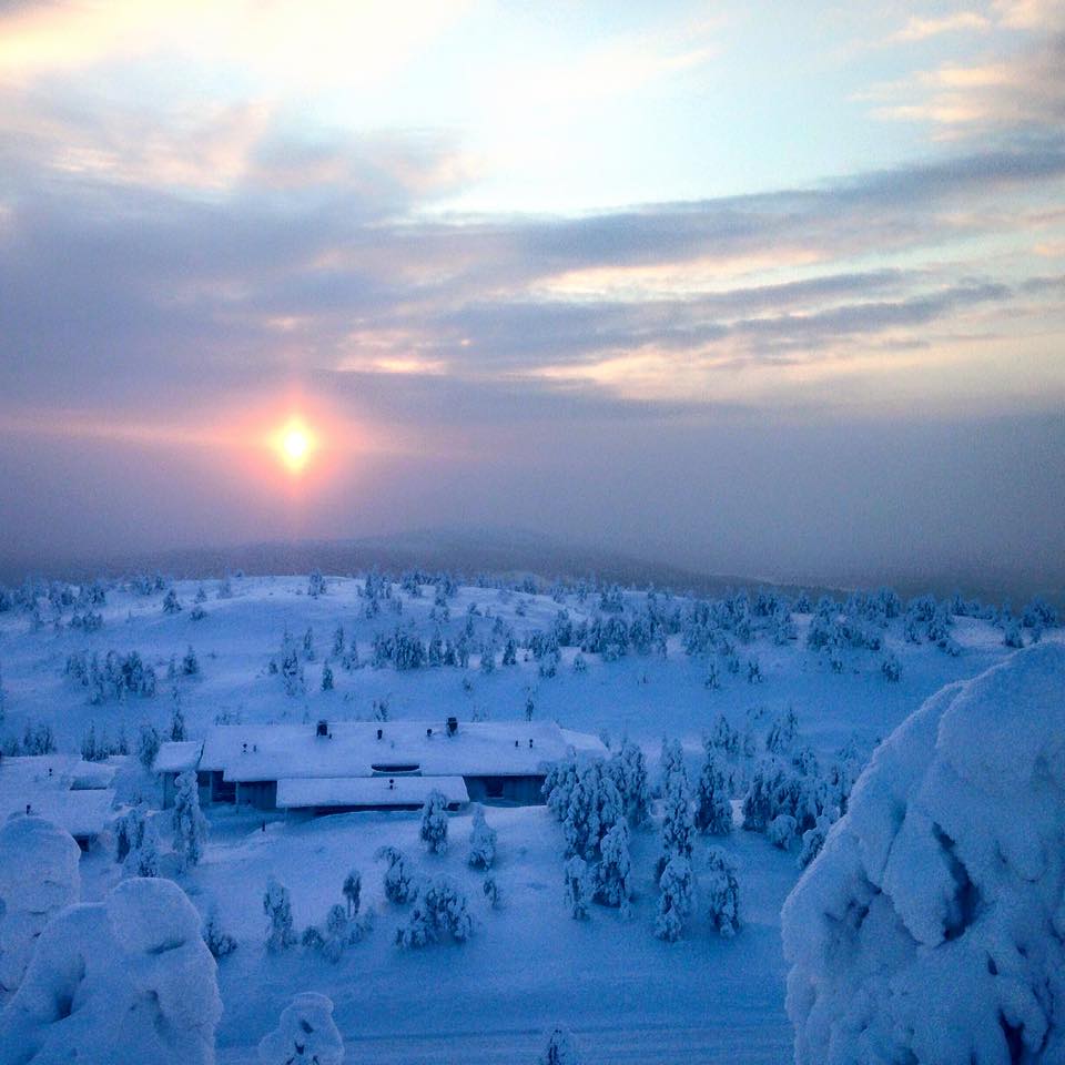 The start of 2016, Skiing in Finland - COLD!