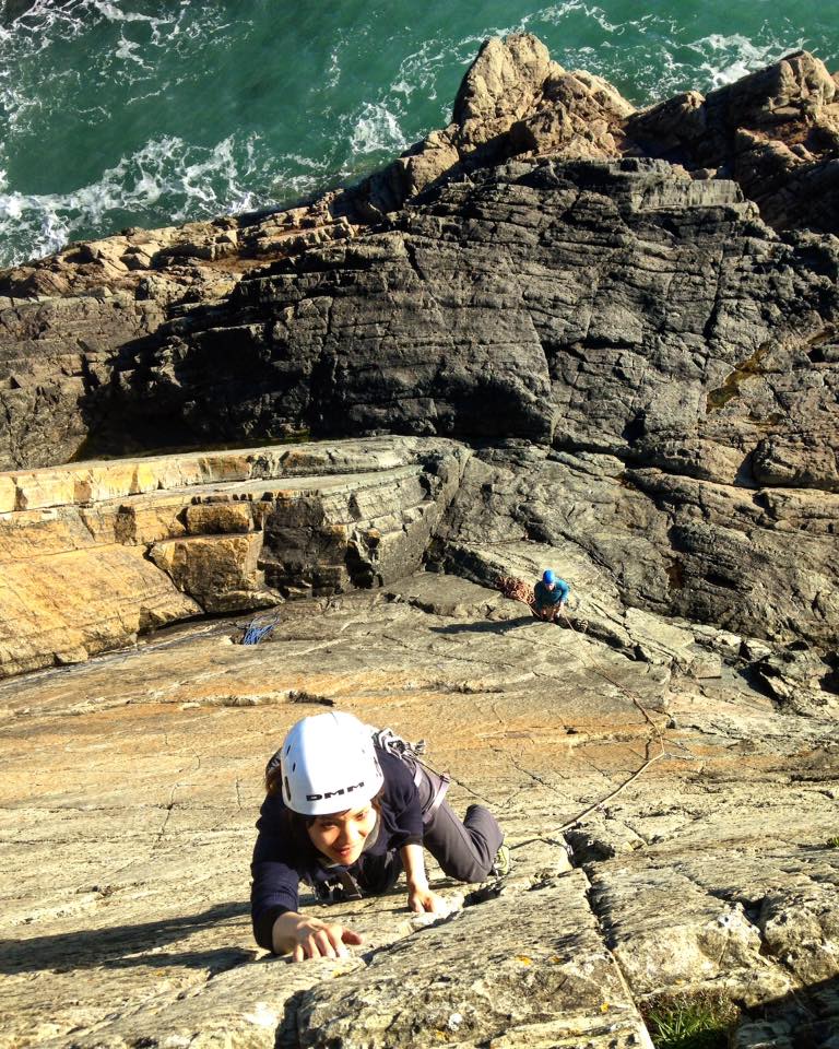 Rock Climbing in Pembrokeshire