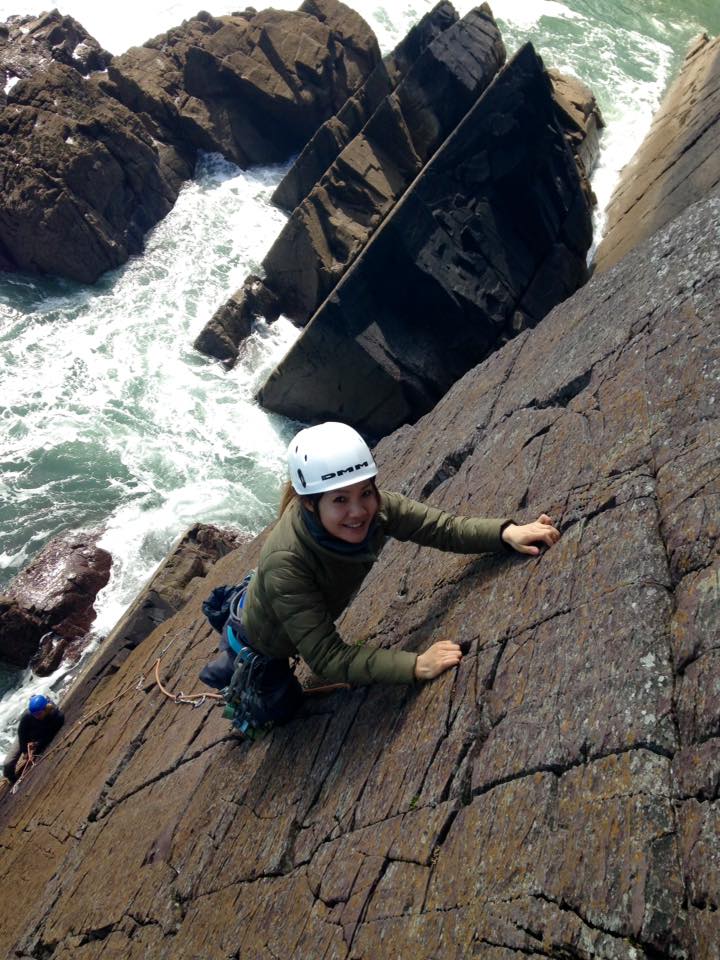 Lead Climbing Courses Pembrokeshire