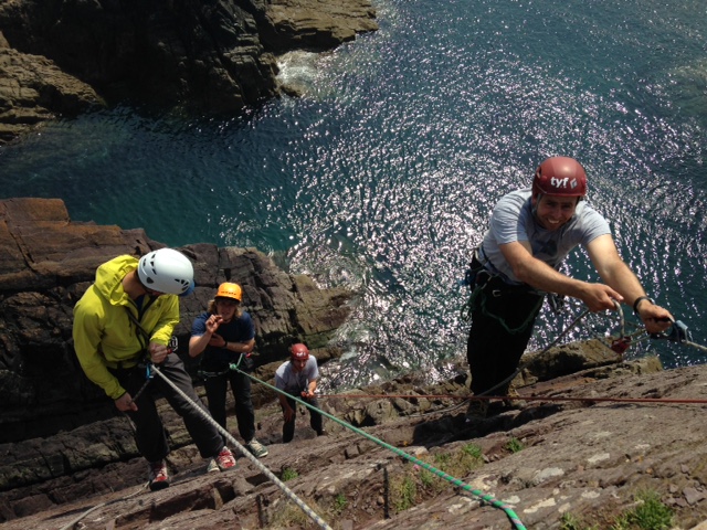 The SPA's from TYF performing rescues on each other..