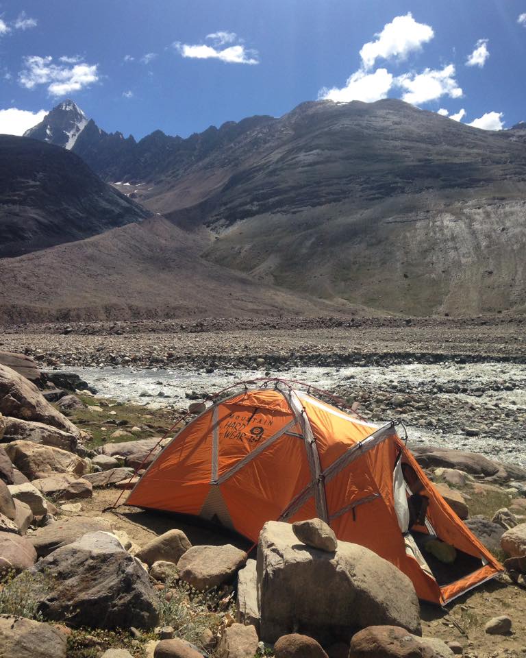 Indian Himalaya camp