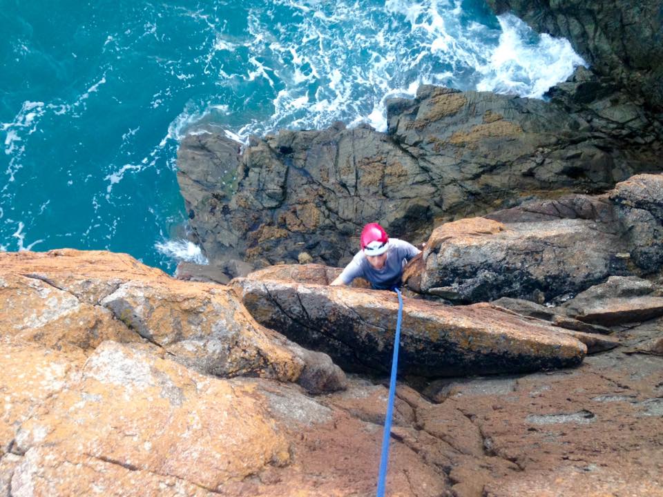 Climbing in Pembrokeshire