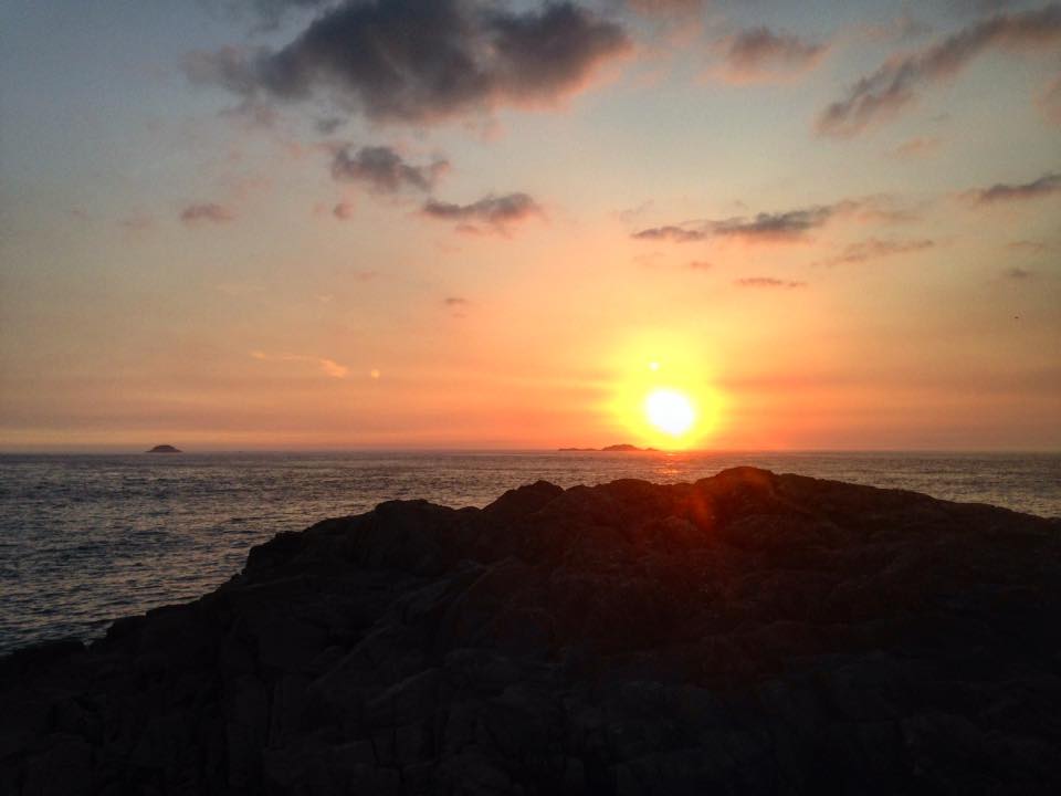 St Davids Head Sunset