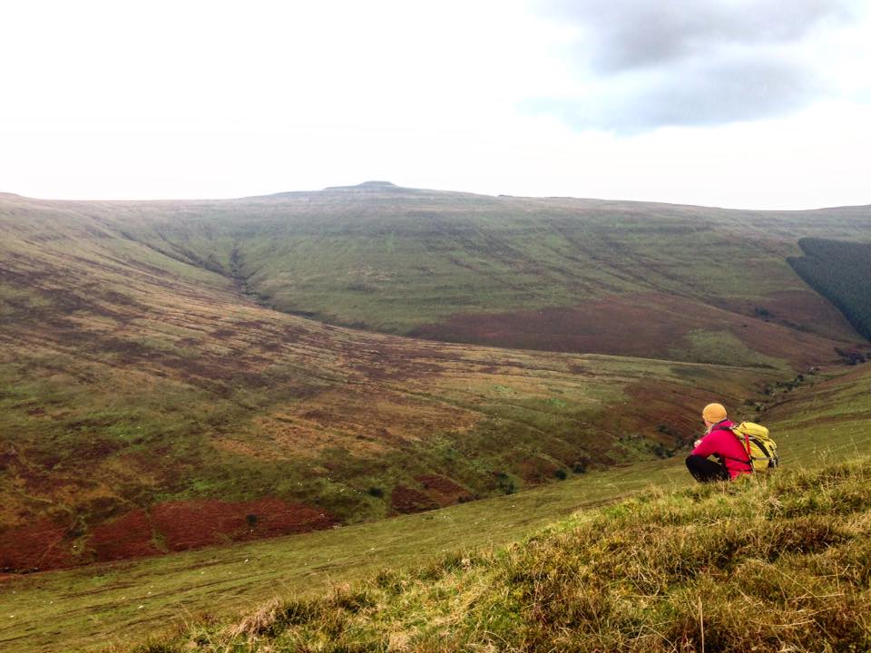 Checking out the awesome Autumnal colours as we assess the Gold DofE group..