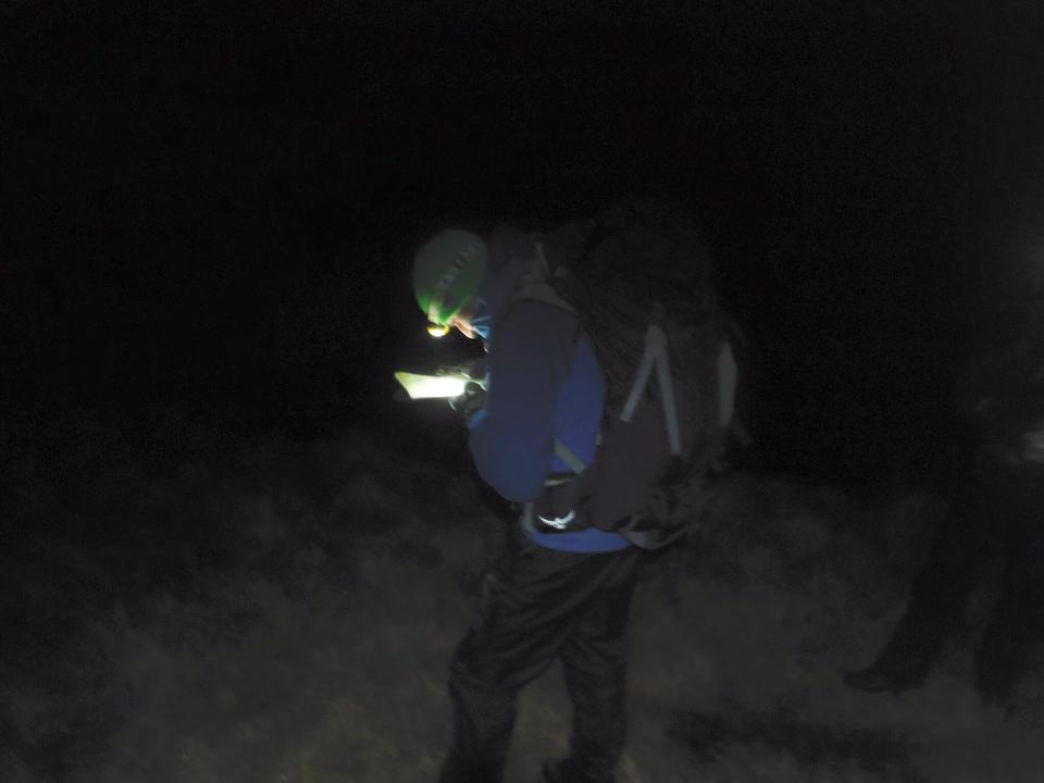 Teaching Night Navigation Skills on a Mountain Leader Training Course