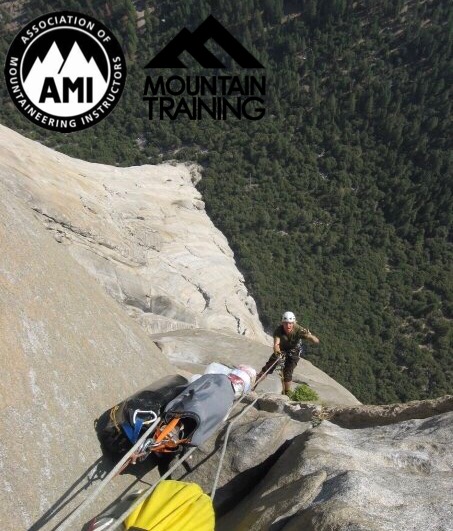 Climbing Salathe Wall, El Capitan, in Yosemite National Park...