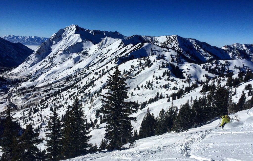 Skiing in Utah, ski touring for Wasatch powder