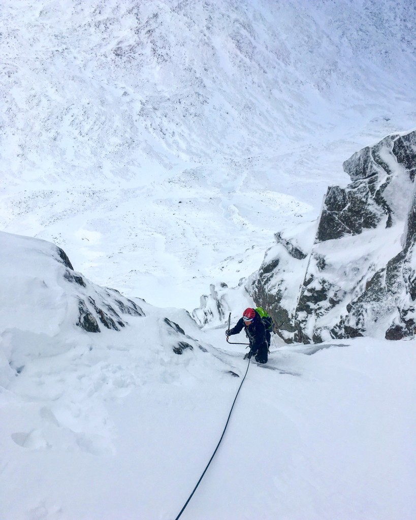 Joey on Aonach Mor