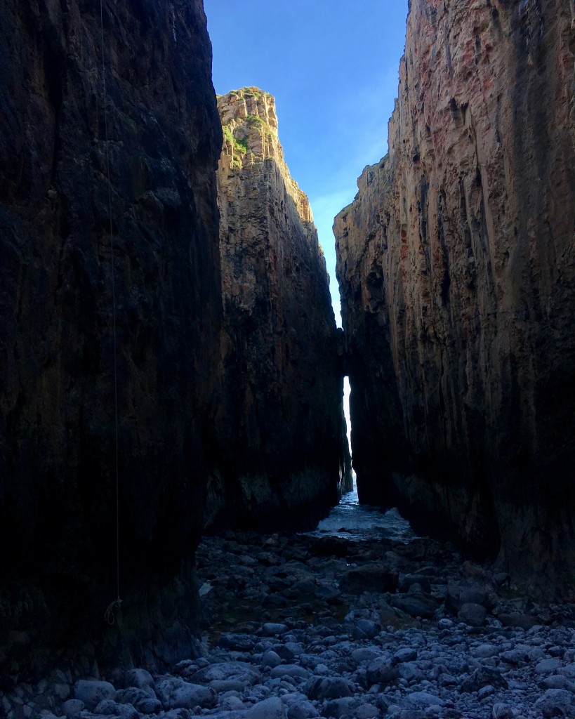 Huntsmans Leap, Pembrokeshire 