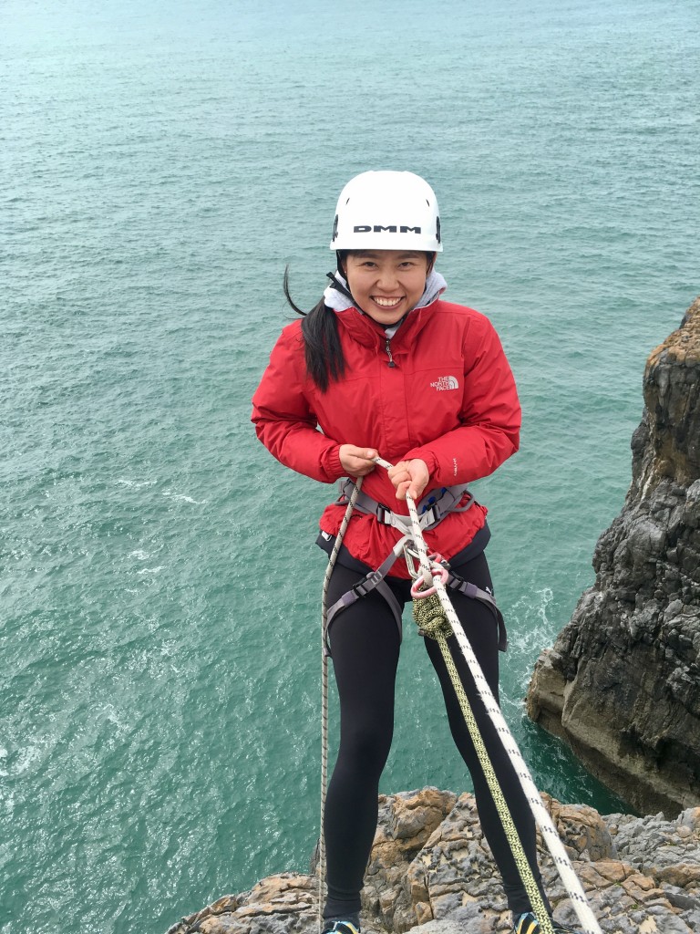 Easter Abseiling in Pembrokeshire