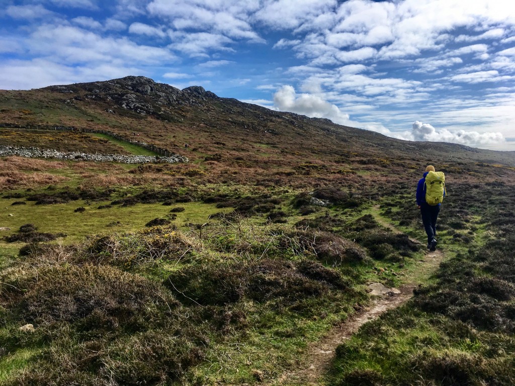 Beautiful walk in to St Davids Head this Easter time...