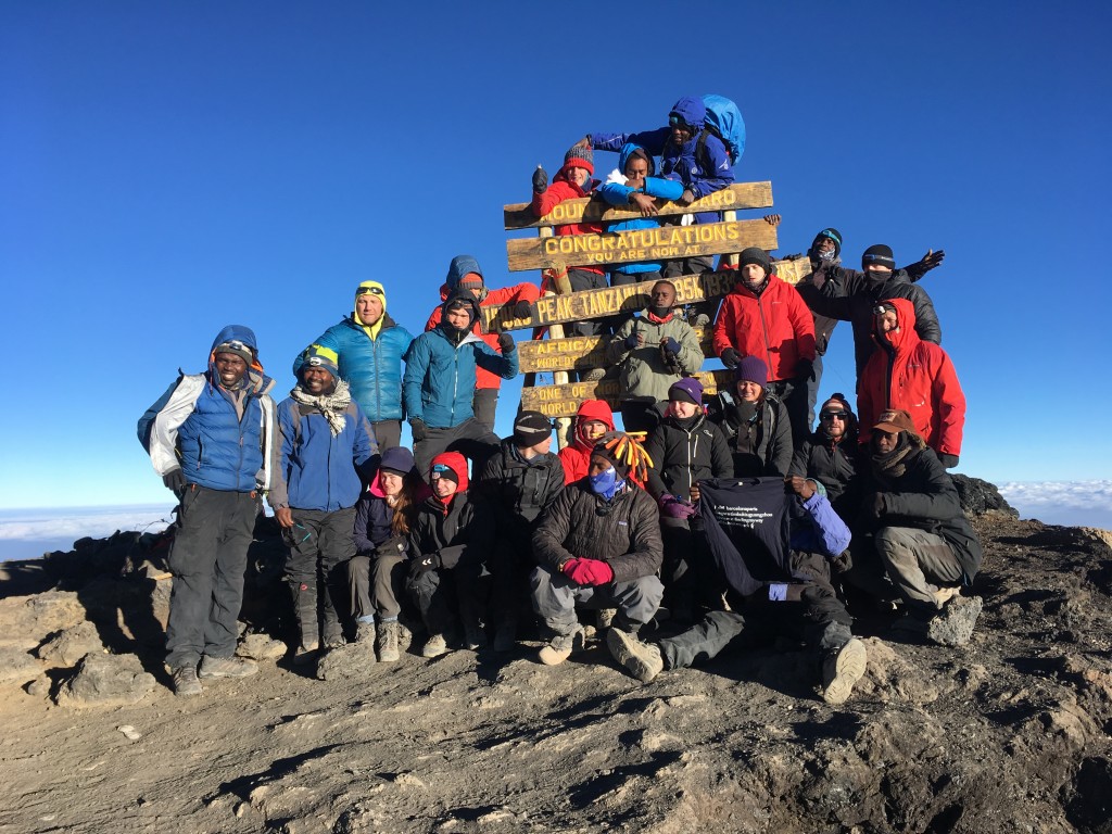 Summit 2 of 3 on Kilimanjaro 