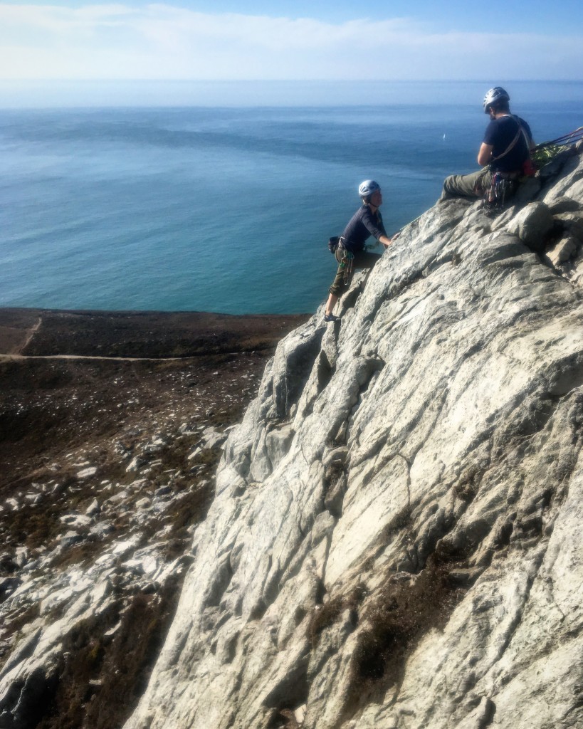 Rock Climbing at Holyhead
