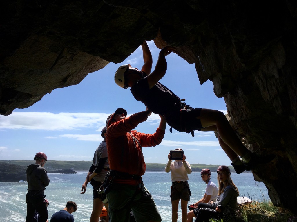 Bouldering in Pembrokeshire 