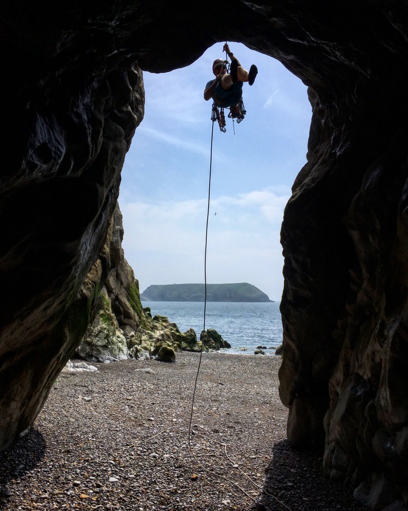Fun access to Gilar Slabs, top Pembrokeshire climbing spot...