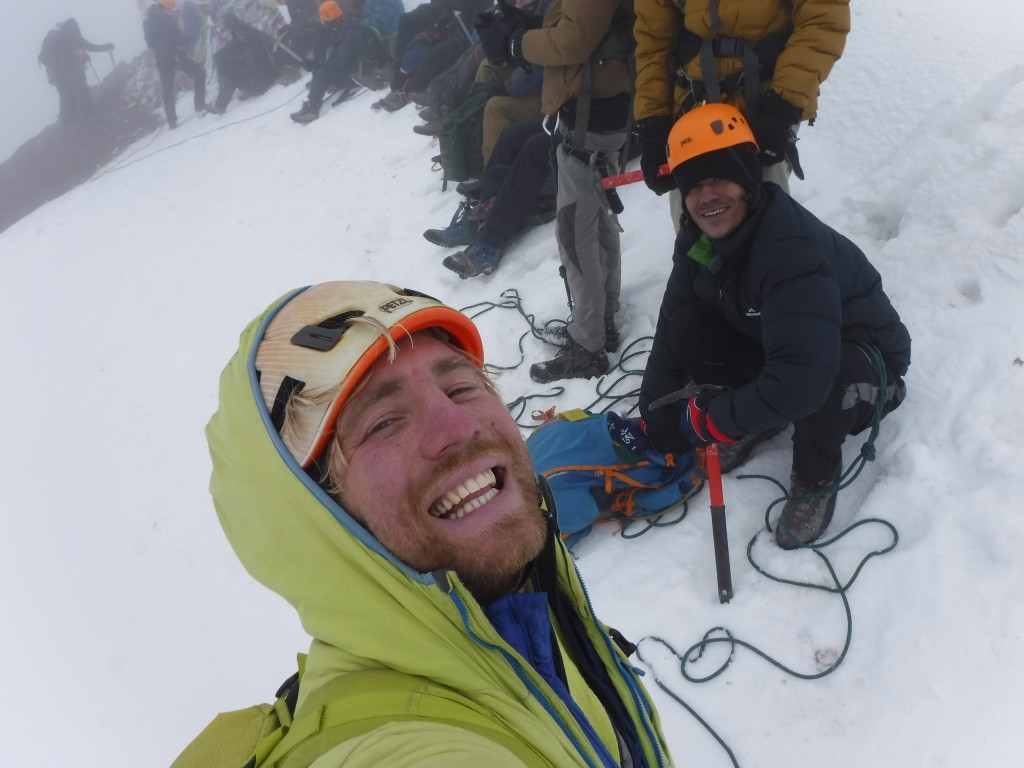 My selfie game needs work... On the summit of Stok Kangri.