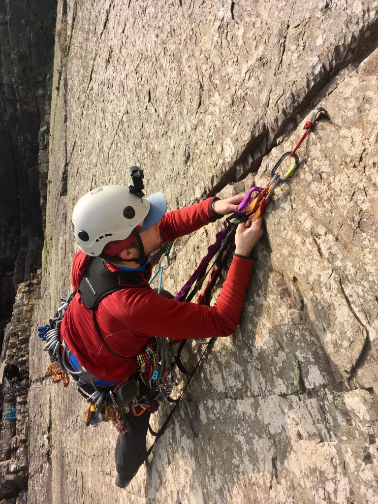 Big Wall Aid Climbing Course in Pembrokeshire 
