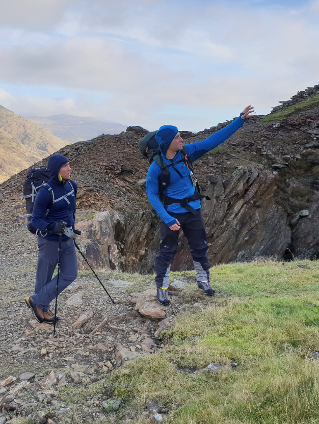 Putting the Black Diamond Alpine FLZ trekking poles through their paces working on an ML assessment.., Are they the perfect walking poles?!