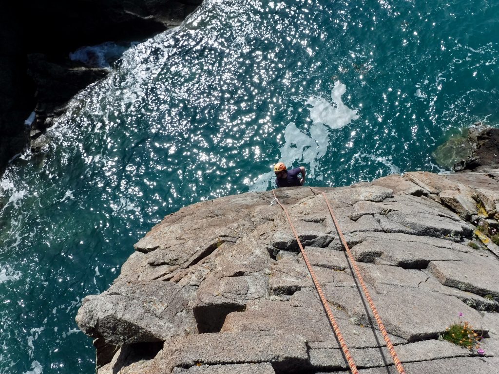 Awesome spot for some new routing at St Davids Head