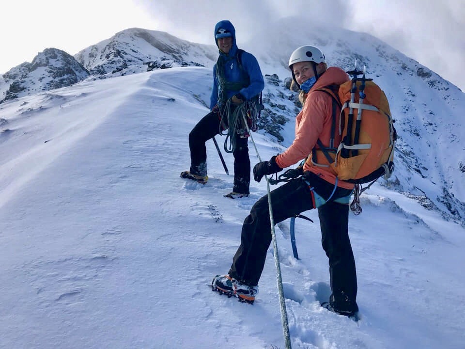 On the Dragons Tooth, a great Mountaineering journey!