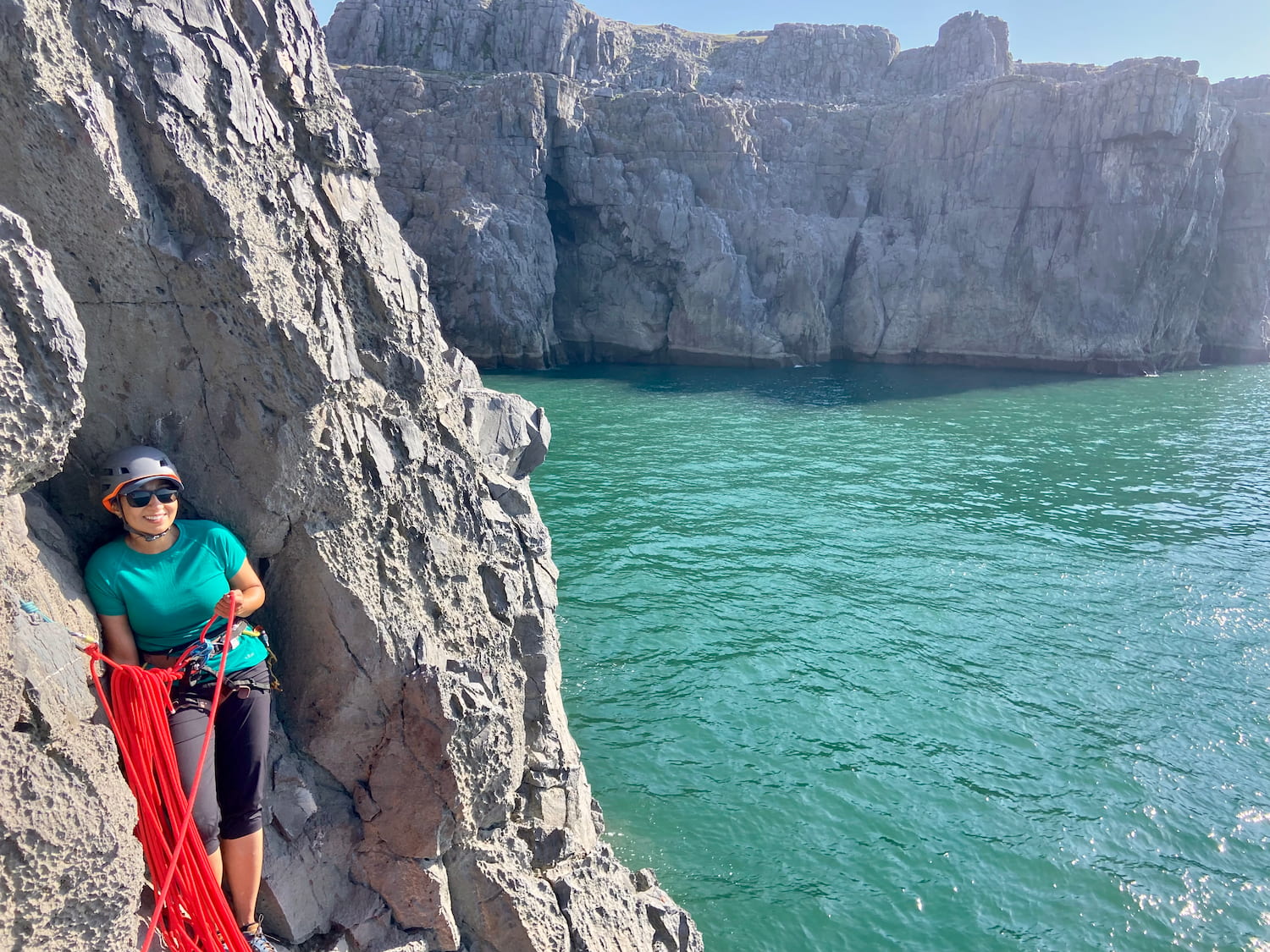 Guided Rock Climbing Pembrokeshire